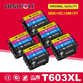 Hinicole Для EPSON 603XL 603 T603XL E-603XL T603 XL Чернильные картриджи Для Epson Expression Home WF-2810DWF WF-2830DWF WF-2835DWF