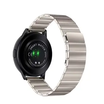 22 мм 20 мм Металлический Ремешок Для Samsung Galaxy Watch 3/4/5 Gear S3 Huawei Watch 3/GT3 Pro Магнитный браслет Для Amazfit GTR/Stratos/GTS