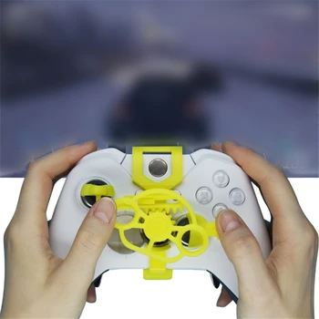 Гоночные игры Мини-Рулевое 3D Печатное колесо Вспомогательный контроллер Игровой Джойстик Симулятор Геймпад для Xboxone/X/S/Elite