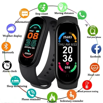 Смарт-часы M7 Для мужчин и Женщин, спортивный смарт-браслет для фитнеса, версия Fitpro, Bluetooth, музыка, съемка сердечного ритма, Умные часы для Xiaomi