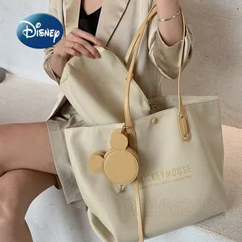 Disney Mickey 2022, новая женская сумка, роскошная брендовая женская сумка, комплект из 3 предметов, многофункциональная дорожная сумка большой емкости