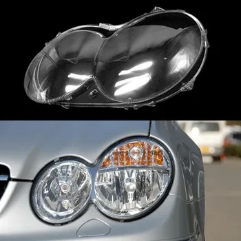 Крышка объектива передней левой фары автомобиля, прозрачный Абажур, Стеклянная крышка лампы, Колпачки для Mercedes-Benz W209 CLK 2003-2006