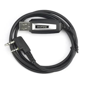 Прочный Оригинальный комплект USB-кабелей для Программирования портативной рации Кабель для Baofeng GT-3 GT-3TP UV-5R UV-5RTP GT-5 GT-1 Разъем Male-мужской