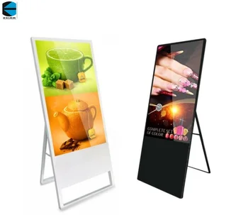 EKAA 43-дюймовый крытый розничный магазин портативных цифровых вывесок Android