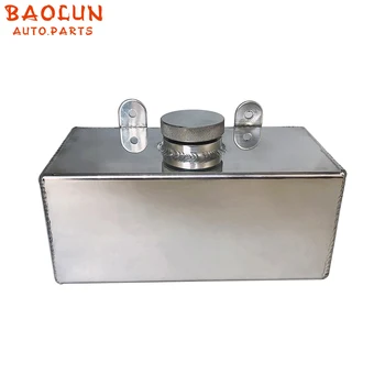 BAOLUN Universal 2L Из алюминиевого сплава с зеркальной полировкой Бутылка для омывателя ветрового стекла Промежуточный охладитель Распылительный бак