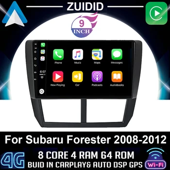 2G + 32G Android 10,1 2din Android Авторадио для Subaru Forester 3 SH Impreza 2007-2013 Carplay Автомобильный Мультимедийный GPS авторадио