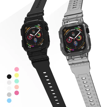 Эластичный ремешок с Петлей Solo для Apple Watch Band 41 мм 45 мм 44 мм 42 мм 40 мм 38 мм для Браслета iwatch серии 7 6 Se 5 4 3 21 Ремешок для часов