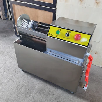 Коммерческая Электрическая Машина для резки картофеля фри, Резак для нарезки овощей из нержавеющей стали