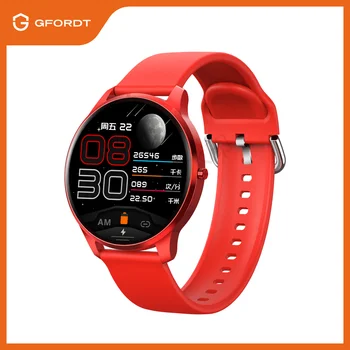 Смарт-часы для мужчин и женщин, IP68, пульсометр, измеряющий артериальное давление, фитнес-трекер, спортивные Умные часы 2021 для Xiaomi Android IOS
