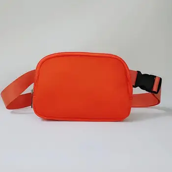 Удобная сумка через плечо, износостойкая легкая сумка через плечо на молнии с защитой от царапин, спортивная сумка, поясная сумка унисекс