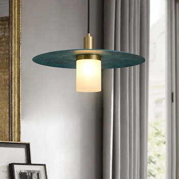 AiPaiTe постмодернистская медная люстра, светильник для ресторана, прихожей, прикроватной тумбочки для спальни, роскошная люстра
