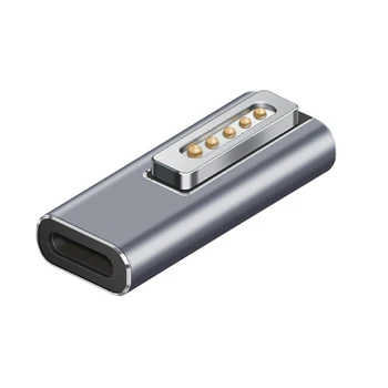 5A Магнитный USB C Адаптер для Быстрой зарядки PD с Преобразованием Type C В интерфейс iOS 2 Адаптера для Magsafe 2 Macbook Air/Pro