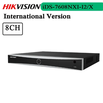 Hikvision iDS-7608NXI-I2/X 4K DeepinMind NVR 8-канальный сетевой Видеомагнитофон Intelligent Analytics POS H.265 +
