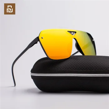 Youpin Новые пластиковые Очки Для вождения, Спортивные мужские Ослепительные Солнцезащитные очки, мужские Брендовые дизайнерские Модные солнцезащитные очки в стиле ретро Oculos De Sol