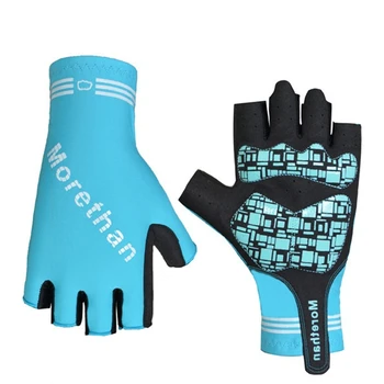 Велосипедные Перчатки на полпальца, Мужские И Женские Летние Дышащие Гелевые Перчатки MTB для Шоссейных Велосипедов, Спортивные перчатки для гонок на открытом воздухе