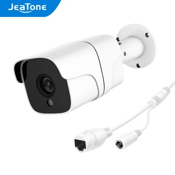 JeaTone Security CMOS POE IP Проводная Металлическая Камера Bullet 1080P 2MP HD Камера Водонепроницаемая Камера Наружного Наблюдения Ночного Видения