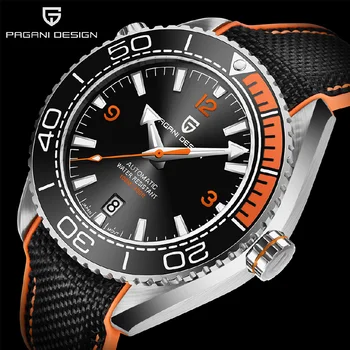 Дизайн PAGANI Новый Керамический ободок мужские механические наручные часы Модные водонепроницаемые часы из сапфирового стекла Seiko NH35A Автоматические часы