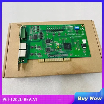 Для Advantech 2-портовая плата RS-485 Master Station Card Плата сбора данных PCI-1202U REV.A1 01-5