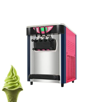 Машина для производства мороженого Настольная Электрическая Машина для производства Эскимо, машина для производства замороженного йогурта из нержавеющей стали для коммерческого использования