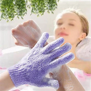 30 шт. отшелушивающие перчатки для ванны, скраб для душа, Массажная губка-скраб для тела Для очищения кожи