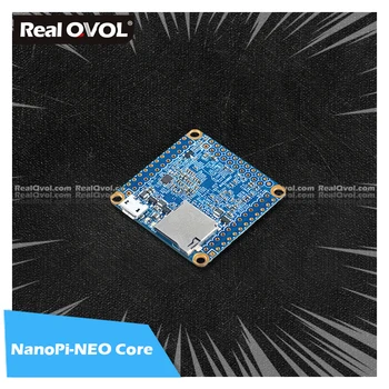RealQvol FriendlyELEC NanoPi NEO Core 512 МБ оперативной памяти 8 ГБ EMMC Allwinner H3 Четырехъядерный процессор CortexA7 UbuntuCore с магистральным Linux