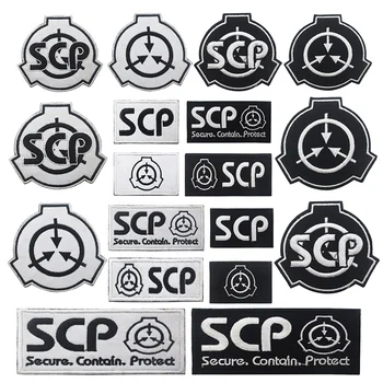 Нашивка с вышивкой логотипа Фонда SCP 