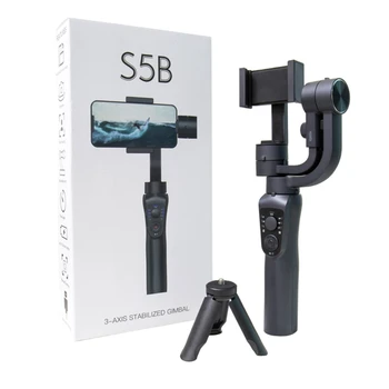 S5B Ручной 3-осевой карданный стабилизатор для мобильного телефона, экшн-камера, держатель для защиты от встряхивания, Прямая поставка