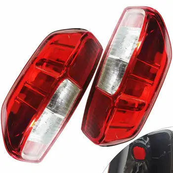 Для 05-17 Nissan Frontier Красные прозрачные задние тормозные фонари Пара ламп Левый + правый