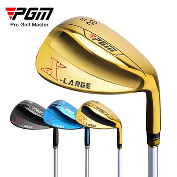 Клинья для гольфа PGM Увеличенного размера на 56 ° 60° Версии Стальные клюшки для гольфа Мужские и женские Унисекс с песочным уширенным дном SG004