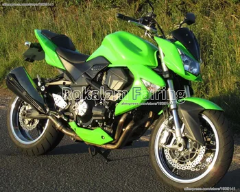 Комплект обтекателя мотоцикла для Kawasaki Z1000 2007 2008 2009 Z 1000 07 08 09 Полный зеленый комплект обтекателя для вторичного рынка ABS