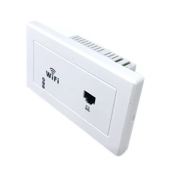 ANDDEAR Белая беспроводная точка доступа Wi-Fi в стене, высококачественная крышка Wi-Fi в гостиничных номерах, мини-точка доступа к маршрутизатору с настенным креплением
