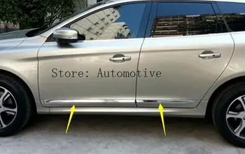 Хромированные молдинги нижней крышки кузова двери автомобиля 4 шт. Для Volvo XC60 2015 2014 2016 2017