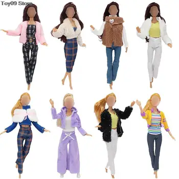 30-сантиметровая кукольная одежда для кукольных вечеринок, кожаная одежда, юбка, аксессуары для 11,5-дюймовых кукол Барби и кукол Bjd, игрушки для девочек
