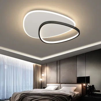 Скандинавский минималистичный современный потолочный светильник, роскошный потолочный светильник для спальни