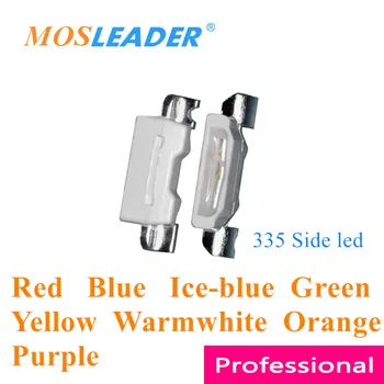 Mosleader 4000 шт. SMD LED 335 Боковой светодиод 4008 Красный Синий Ледяной Зеленый Желтый Теплый Белый Оранжевый Фиолетовый светодиоды