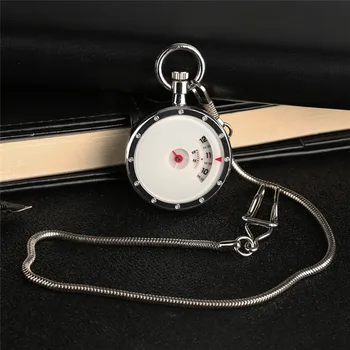 Черные/Серебряные Карманные часы с поворотным циферблатом, Кварцевые часы с черной подвеской в виде Змеиной цепочки, мужские и женские Креативные часы, подарки