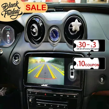 Android 10,0 DSP 4G + 64G PX6 Carplay Для Jaguar XJ 2009-2018 Мультимедийный Плеер Авторадио Магнитофон GPS Навигация Головное Устройство