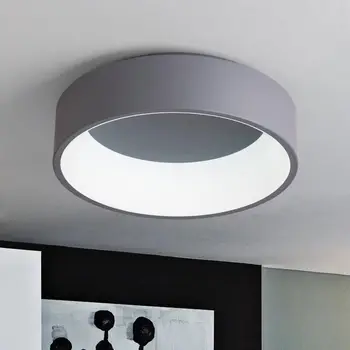 Dragonscence Круглый алюминиевый современный светодиодный потолочный светильник для гостиной, спальни, обеденного стола, офиса, конференц-зала
