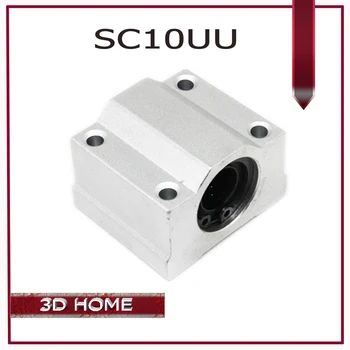 4 шт./лот SC10UU SCS10UU 10 мм Шарикоподшипник Линейного перемещения Скользящая Втулка Линейный вал для ЧПУ для 3D-принтера Бесплатная доставка