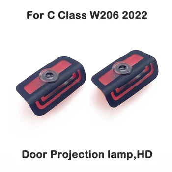 Проекционный Приветственный Светильник На Дверь Автомобиля Для Mercedes Benz C Class W206 C220 C200 2022 S Class W223 2021 Лазерный Радиевый Прожектор