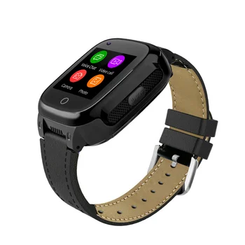4G кожаный ремешок, водонепроницаемые наручные часы, умный браслет, умные часы для пожилых людей