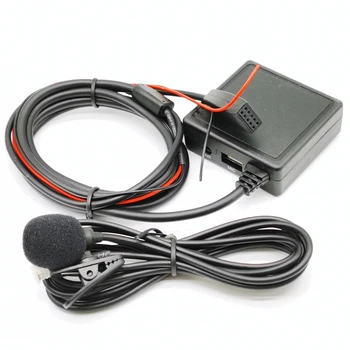 Автомобильный Bluetooth 5,0 Беспроводной Hi-Fi Aux Адаптер для микрофона TF USB флэш-накопитель для BMW E46 3-Series CD Аксессуары