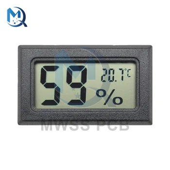 Мини-ЖК-цифровой дисплей Термометр-гигрометр Черный Датчик температуры Модуль Влажности Удобный измерительный прибор для помещений