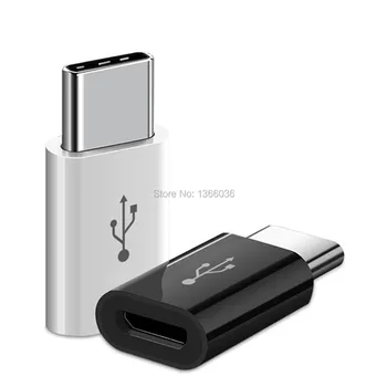 2000 шт. Адаптер Micro USB к USB C Адаптер для мобильного телефона Type-c Интерфейс Линии Передачи данных Конвертер Для Samsung Xiaomi Huawei