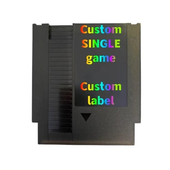 Изготовленный на заказ игровой картридж для консоли NES с видеоигрой 72 контакта