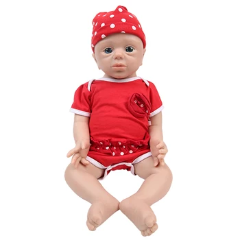 IVITA WG1537 53 см 4,06 кг 100% Силиконовая Кукла-Реборн для Всего Тела, Реалистичные Мягкие Игрушки для Новорожденных, Рождественский Подарок для Детей