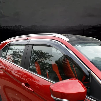 Для Mitsubishi Eclipse Cross 2017-2023 Автомобильные аксессуары Оконный Козырек Вентиляционный козырек Защита От Дождя Солнца Ветра Дефлекторы