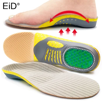 Ортопедические стельки EiD из ПВХ, ортопедические средства для здоровья плоскостопия, Подошвенная прокладка для обуви, Супинаторная прокладка для ухода за подошвенным фасциитом, уход за ногами