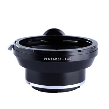 Переходное кольцо для крепления объектива камеры K & F CONCEPT для объектива Pentax 67, переходное кольцо для крепления объектива к корпусу камеры Canon EOS, бесплатная доставка