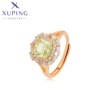 Ювелирные изделия Xuping Мода Элегантный модный стиль Новое поступление Золотое кольцо для женщин подарок леди A00918376